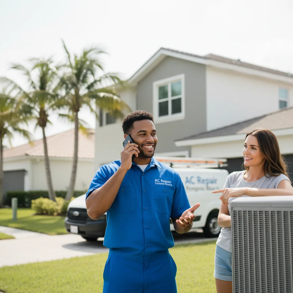 AC Repair Pompano Beach customer support in Fort Atkinson